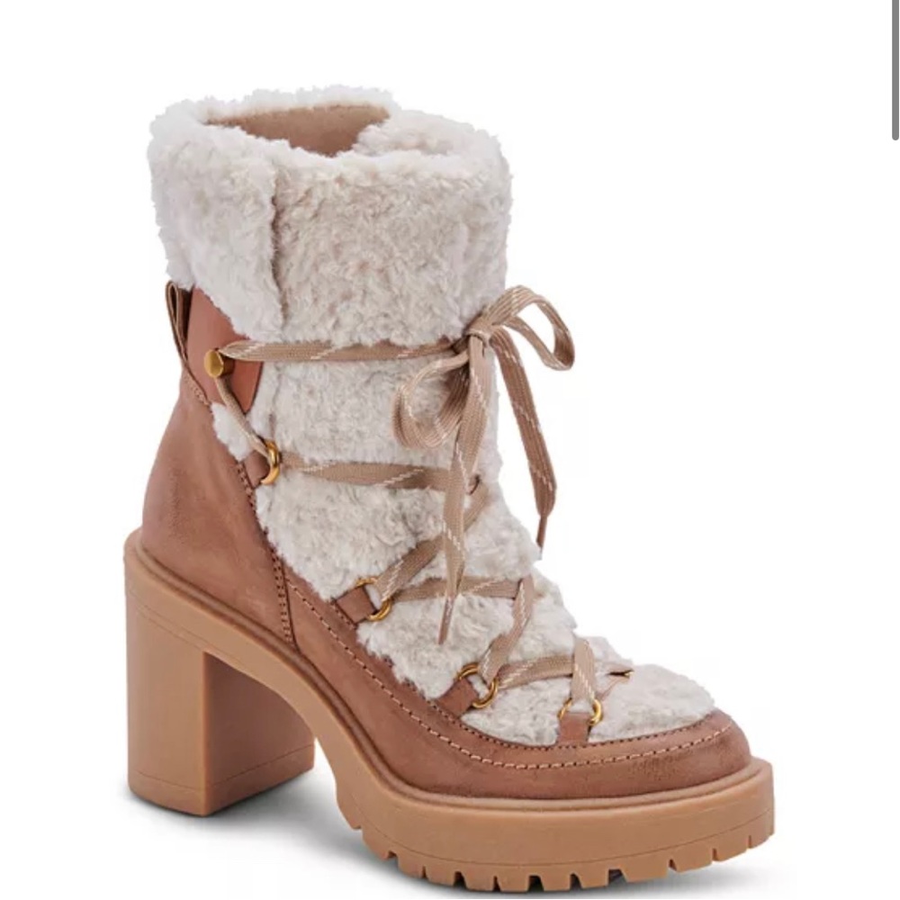 Dolce Vita Women's Celtic  Lace Up High Heel Booties